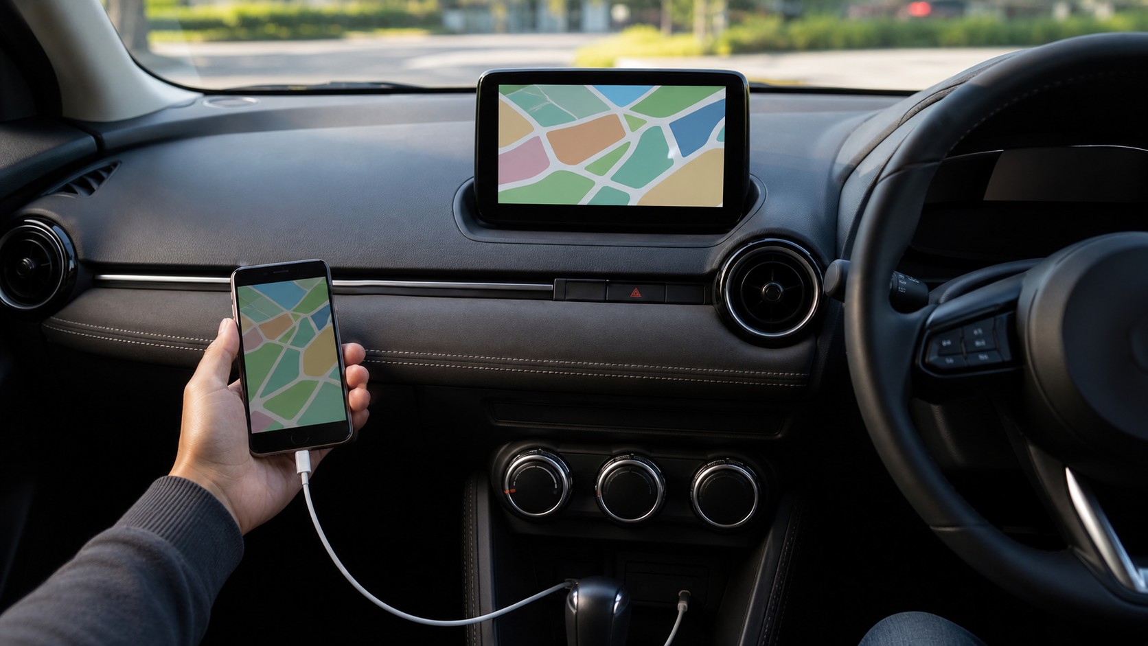 マツダ2のマツコネとApple CarPlay接続