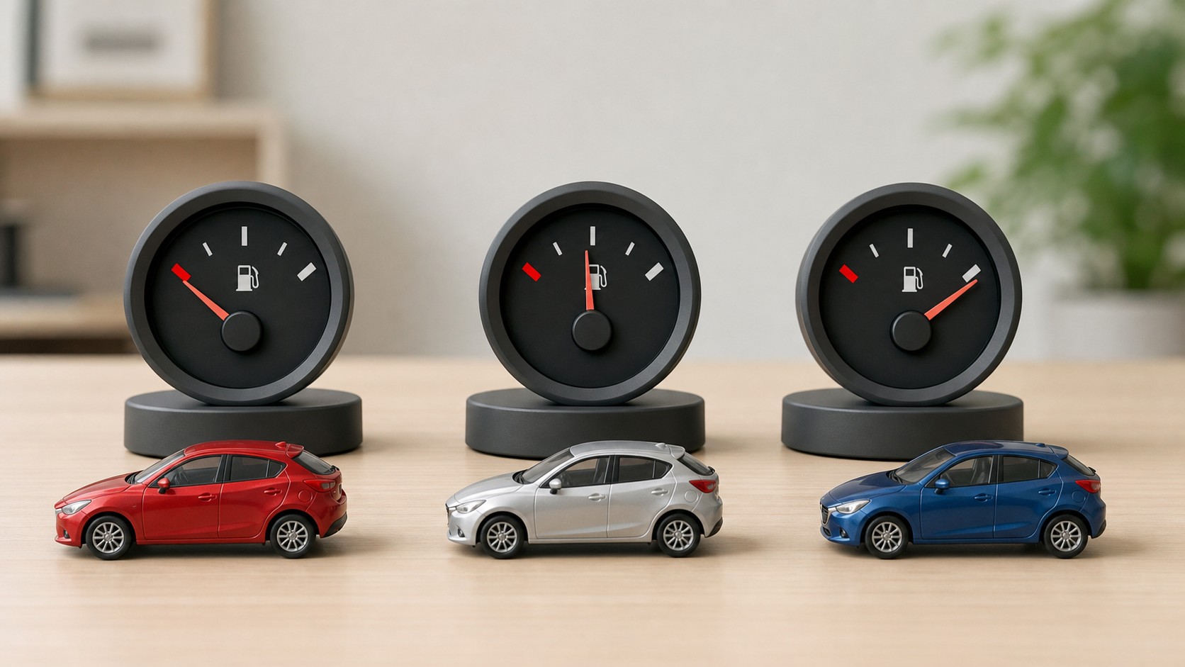 マツダ2とライバル車の燃費・維持費比較